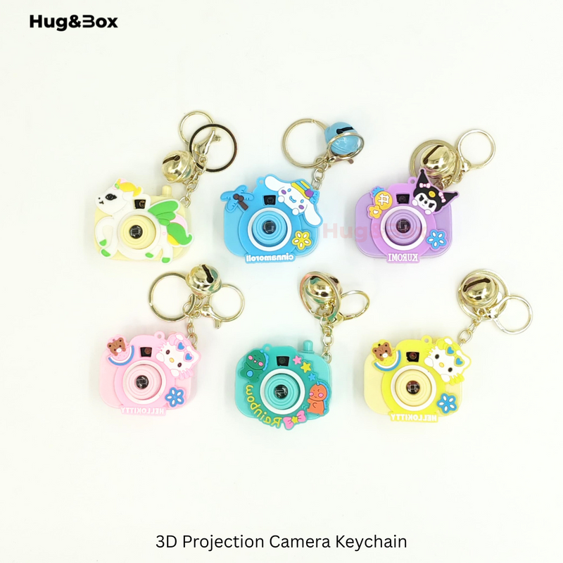 3D Projection Camera Keychain