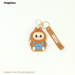Labubu Coin Pouch Brown