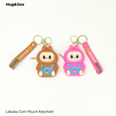 Labubu Coin Pouch Brown Pink