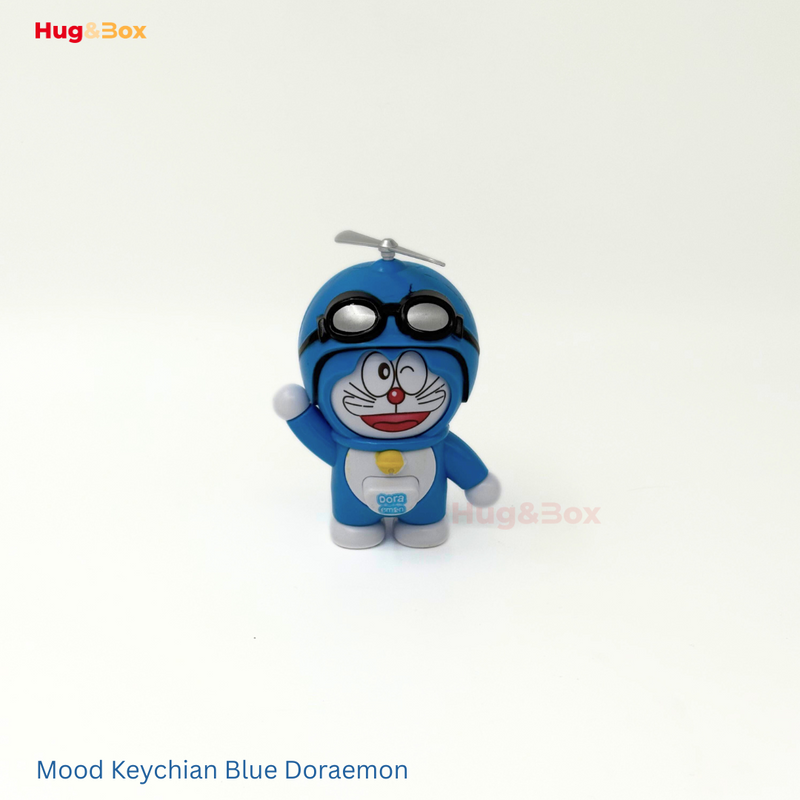 Mood Keychain Doraemon Blue