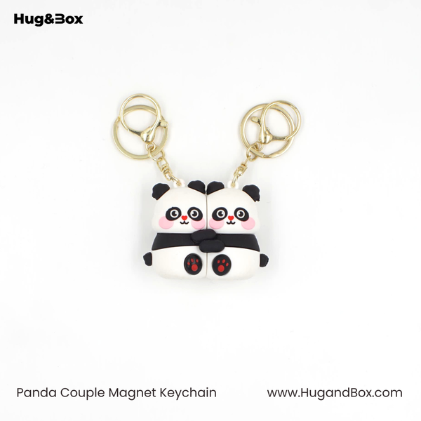 Panda_Couple_Magnet_Keychain