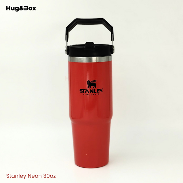 Stanley_Flip_Straw_30oz_Neon_Red