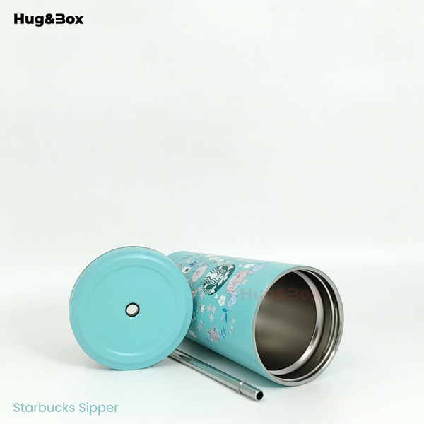 Starbucks_Sipper_Green_Printed_Floral...